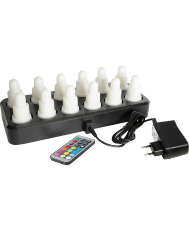 Extra LED lights Duni Set Multicolor 12pc/pack - 