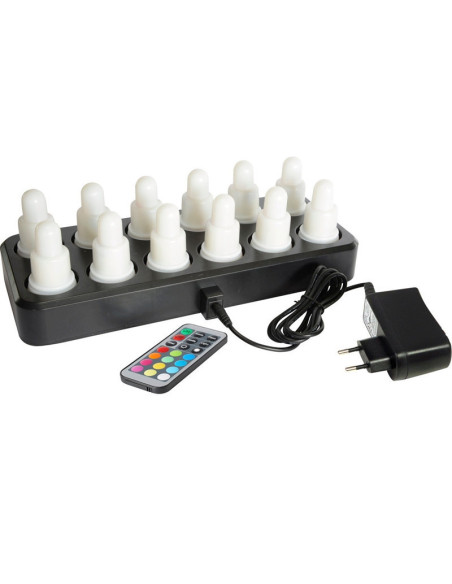 Extra LED lights Duni Set Multicolor 12pc/pack - 