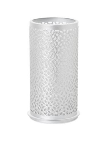 Lysestage t/LED metal 140x75mm Billy Sølv 4stk/pak - 