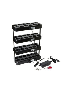 DUNI 430x305mm Black LED Charging Station -  2