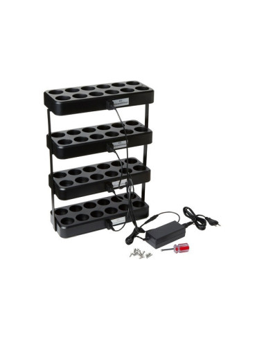 LED-ladestation Duni 430x305mm Sort - 