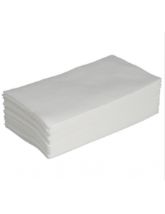 Serviet Finess 33x33cm 2-lags 1/8 fold Hvid 4x300stk/kar -  2