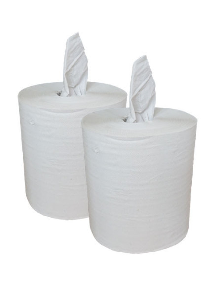 Aftørringspapir Green eco 1-lags 250m (5042) 6rul/kar - 