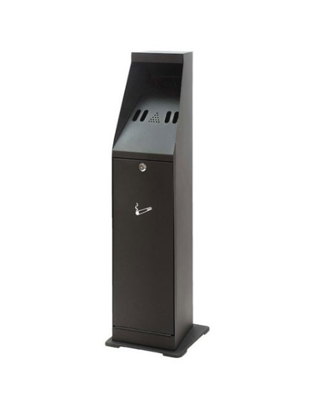 Ashtray Black Freestanding - 