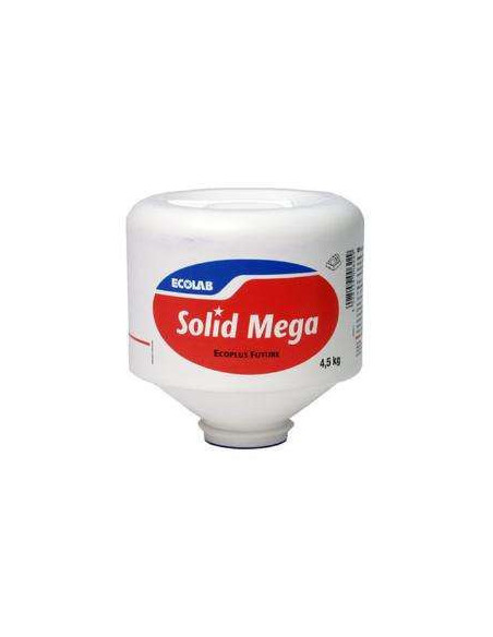 Maskinopvask Solid Mega Pulver m/klor 4x4,5kg - 
