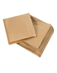 Burger pocket Brown Small 14x14cm 1000pc/box - 