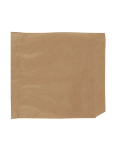 Burgerlomme Brun Lille 14x14cm 1000stk/kar -  2
