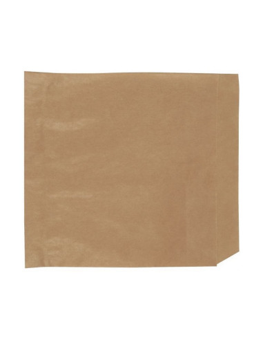 Burgerlomme Brun Lille 14x14cm 1000stk/kar - 