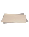 Bagepladepapir hvid 30,5x52cm 500stk/pak - 