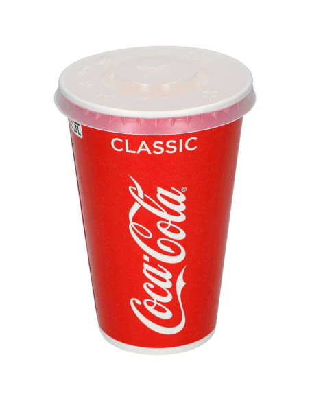 Drinking cup Cola/Pepsi (LID) 300ml 20x100pc/box - 