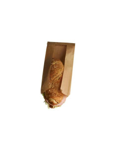 Window bag 140/70x240 mm 50 gr brown 250pc/box -  2