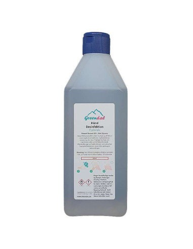 Hånddesinfektion 85% Håndsprit Flydende 600ml - 