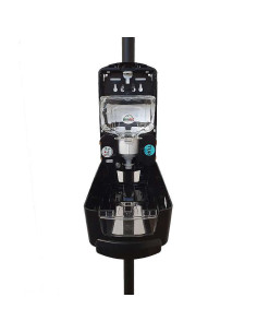 Stander w/ touch-free dispenser (Green) Black -  2