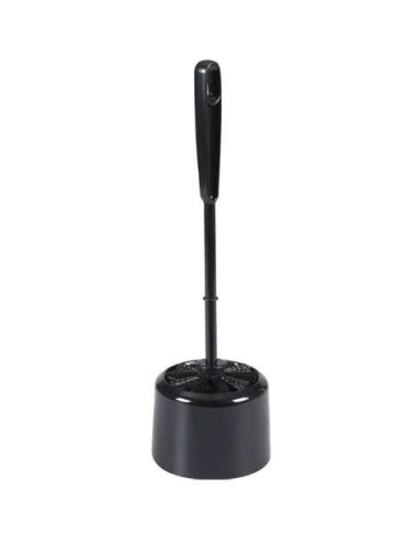 Toiletbørste 35cm Ø8cm sort PP stk. - 