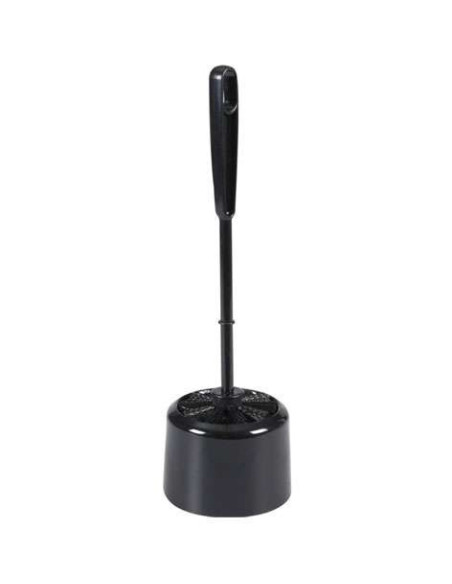 Toiletbørste 35cm Ø8cm sort PP stk. - 