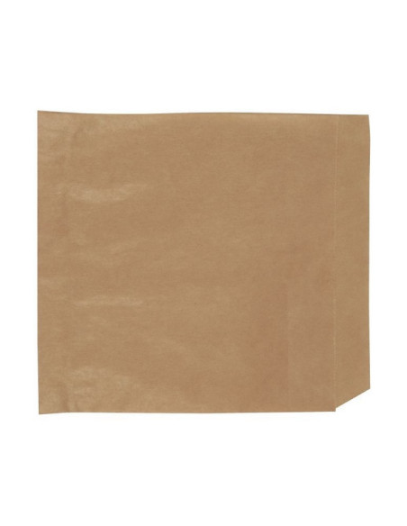 Burgerlomme Brun Stor 15x18cm 1000stk/kar - 