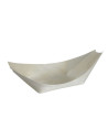 Wooden boat 14.5x8.7cm Brown 10x100pc/krt - 