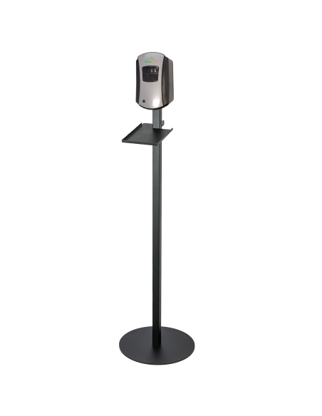Stander m/ berørings-fri dispenser (Green) Sort - 