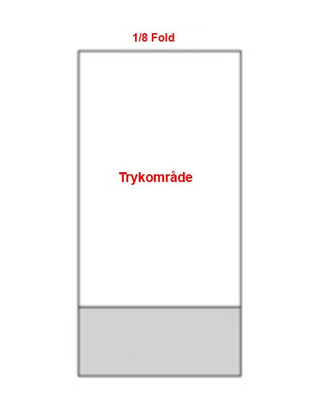 Servietter med tryk 1/8 40x40cm 3-lags - 