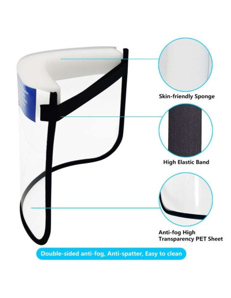 Visor Protective Shield 15pc/Pack - 