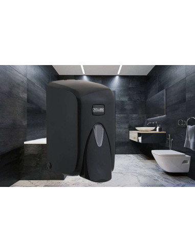 Dispenser for Hand soap Hand sanitiser black or chrome - 
