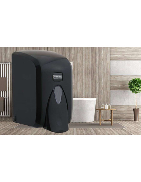 Dispenser for Hand soap Hand sanitiser black or chrome - 