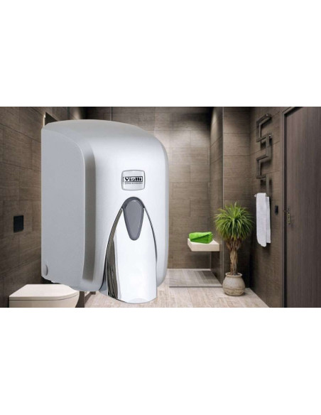 Dispenser for Hand Soap/Hand Sanitiser Chromium or Black - 