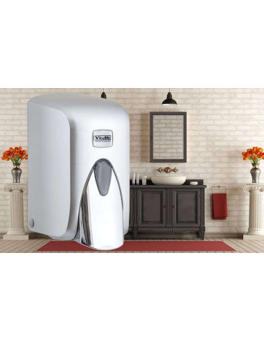 Dispenser for Hand Soap/Hand Sanitiser Chromium or Black - 
