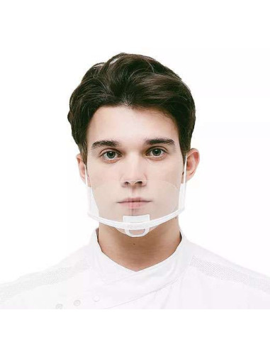 Mouth visor with ear elastic bands 10 pcs/pack - 