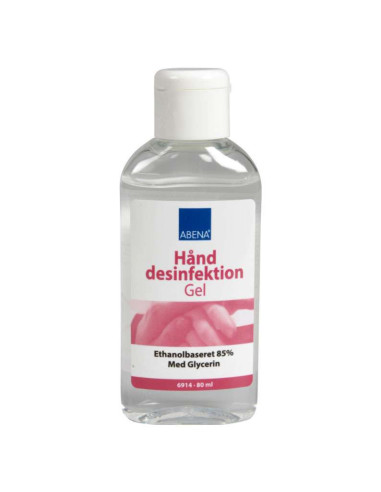Hand sanitiser 85% Gel w/ tilt head 80ml - 
