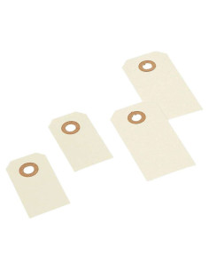 Manillamærker 40x80mm natur A2 1000st/pkt - 