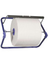 Wall stand neutral blue stainless steel for workshop rolllers - 