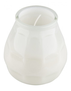 Lysbowle hvid 70 timer 12stk/pak -  2