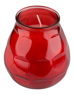Lysbowle rød 70 timer  12stk/pak -  2