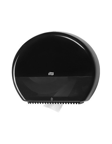 Dispenser Tork Jumbo T1 sort t/toiletpapir - 