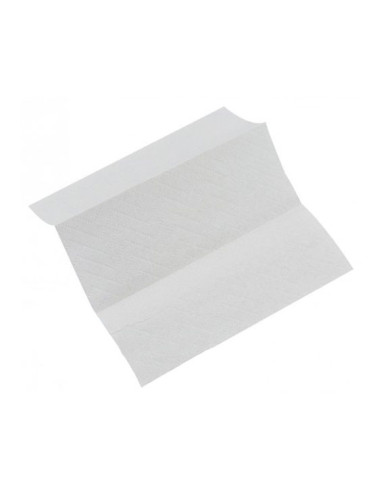 Papirhåndklæde Airlaid TAD 2-lags hvid Z-fold 20x100stk/kar - 