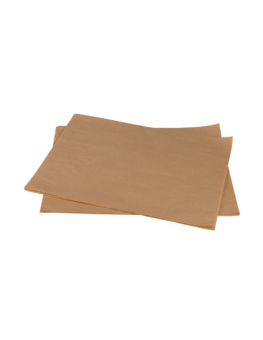 Wax paper Brown 22x28cm 10kg/pack - 