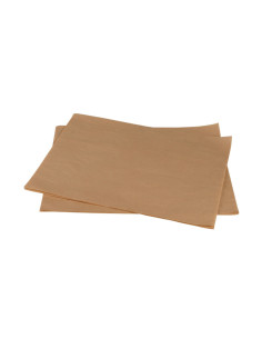 Vokspapir brun 34x42cm 10kg/pak -  2