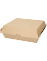 Menu boks Take-Away Brun 20x18x7,5cm 200stk/kar - 