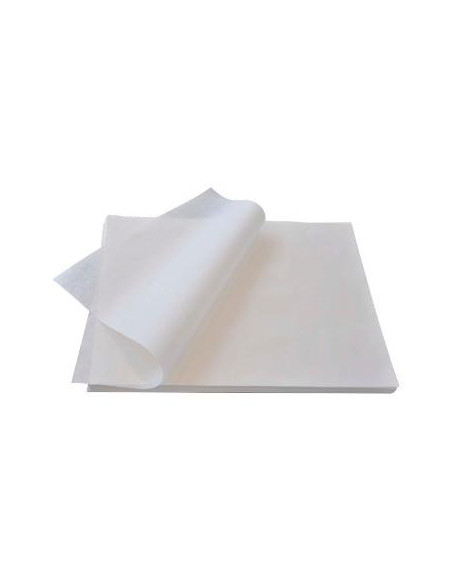 Pergament Hvid 34x42cm Greaseproof 1000stk/kar - 