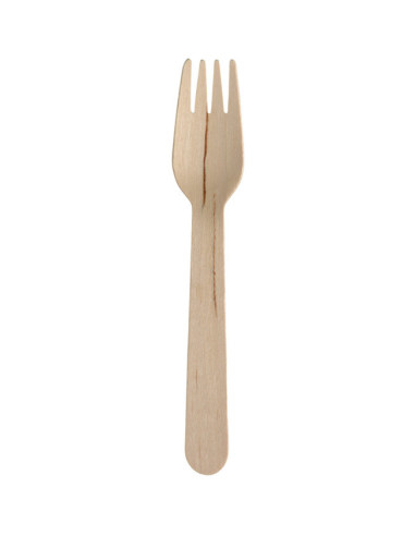 Wood cutlery Knife Bio Birch Tree 16.5cm 50x100pc/box - 