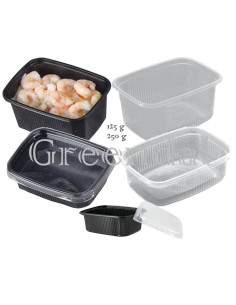 Plastbakke mini Klar 250ml 100stk/ps -  2