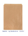Baking bag brown 0.25 to 4kg 1000pc/pack - 