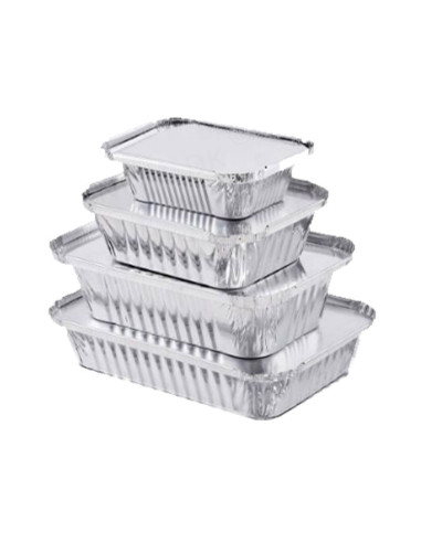 Foliebakke m/vinkelkant 500-2000ml - 