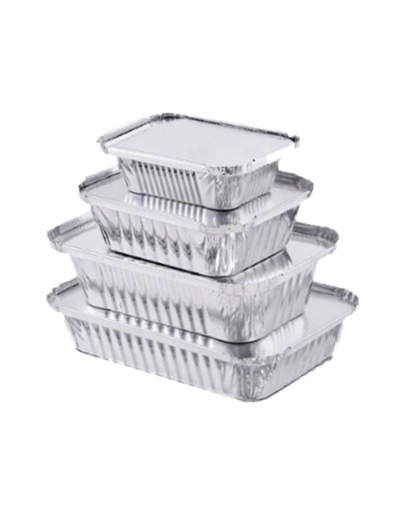 Foliebakke m/vinkelkant 500-2000ml - 