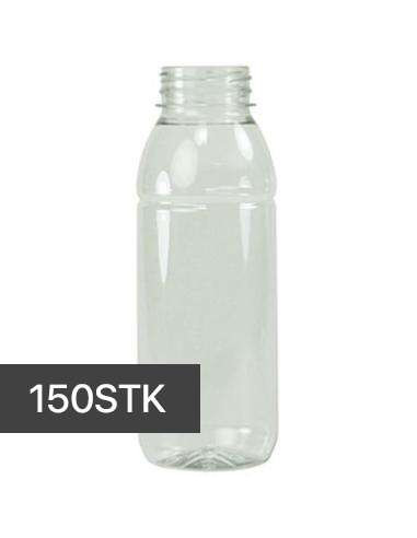 Flaske C.S  u/skruelåg Transparent 330ml.