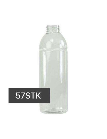 Flaske Bobby u/skruelåg Transparent 250-1000ml - 