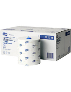 Aftørringsark Tork Advanced H1 Matic Soft 2-lag 6rul/kar 2