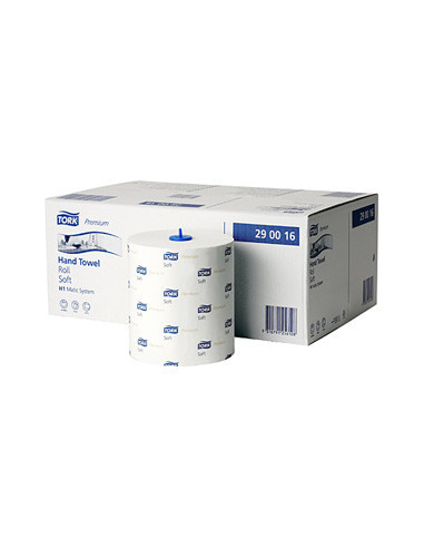 Aftørringsark Tork Advanced H1 Matic Soft 2-lag