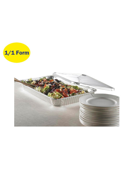 Alubakke Gastro  1/1GN 8374ml.  Kar.5x10stk/pk. - 